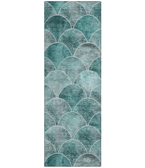 Chantille ACN594 Teal 2'3" x 7'6" Rug