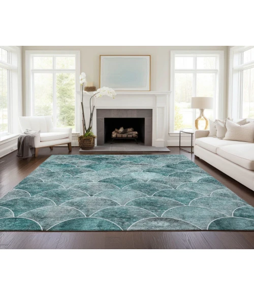 Chantille ACN594 Teal 10' x 14' Rug