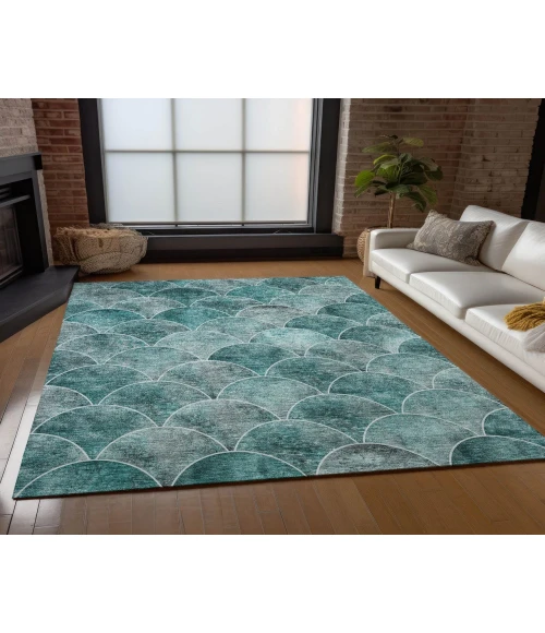 Chantille ACN594 Teal 10' x 14' Rug
