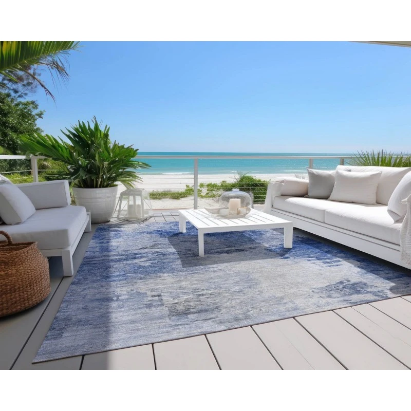 Chantille ACN595 Blue 3' x 5' Rug