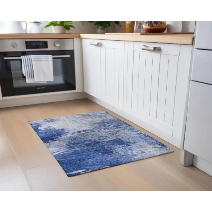 Chantille ACN595 Blue 1'8" x 2'6" Rug