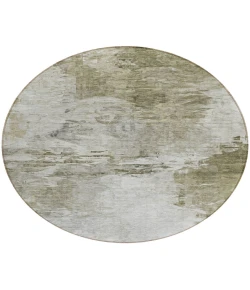 Addison Chantille ACN595 Taupe 8 ft. x 8 ft. Round Rug