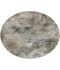 Addison Chantille ACN596 Beige 8 ft. x 8 ft. Round Rug
