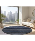 Chantille ACN598 Blue 8' x 8' Rug