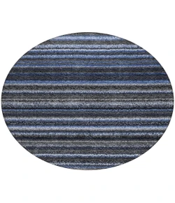 Addison Chantille ACN598 Blue 8 ft. x 8 ft. Round Rug