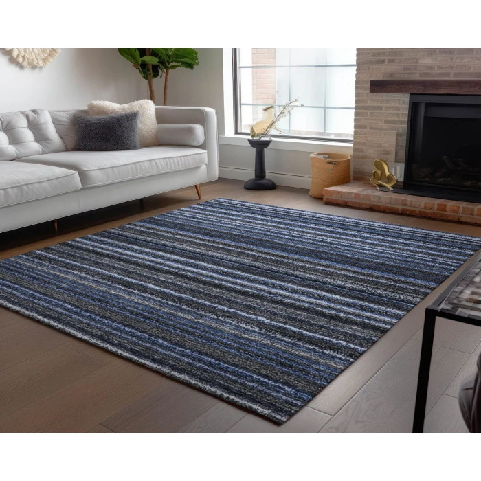 Chantille ACN598 Blue 9' x 12' Rug
