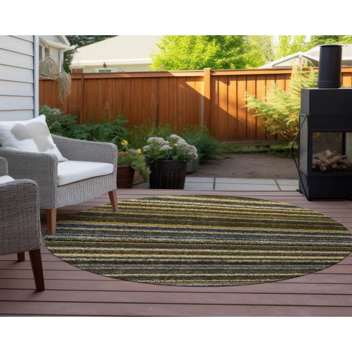 Chantille ACN598 Gold 8' x 8' Rug