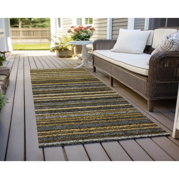 Chantille ACN598 Gold 2'3" x 7'6" Rug