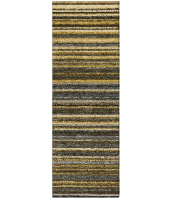 Addison Chantille ACN598 Gold 2 ft. 3 in. x 7 ft. 6 in. Runner Rug