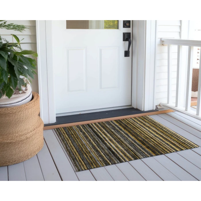 Chantille ACN598 Gold 1'8" x 2'6" Rug