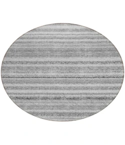 Addison Chantille ACN598 Gray 8 ft. x 8 ft. Round Rug