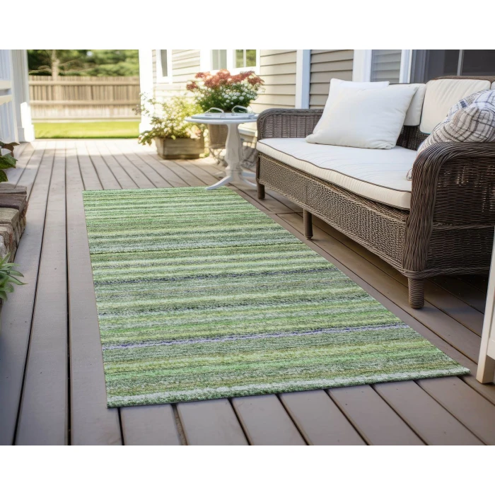 Chantille ACN598 Green 2'3" x 7'6" Rug