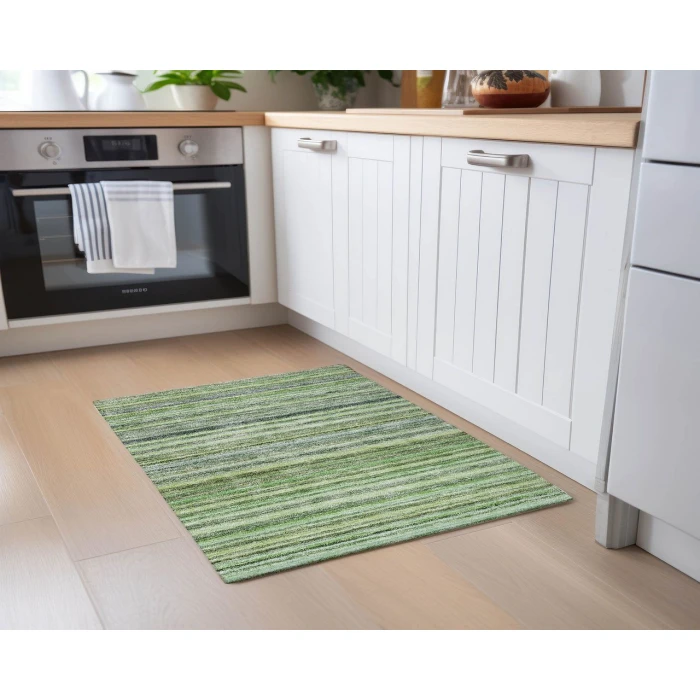 Chantille ACN598 Green 1'8" x 2'6" Rug