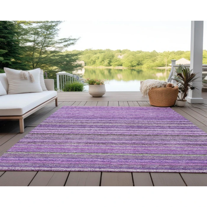 Chantille ACN598 Purple 8' x 10' Rug
