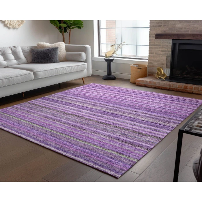 Chantille ACN598 Purple 8' x 10' Rug