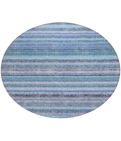 Addison Chantille ACN598 Sky 8 ft. x 8 ft. Round Rug