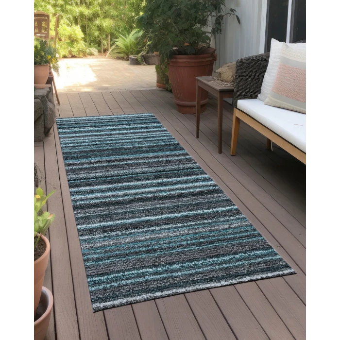 Chantille ACN598 Teal 2'3" x 7'6" Rug