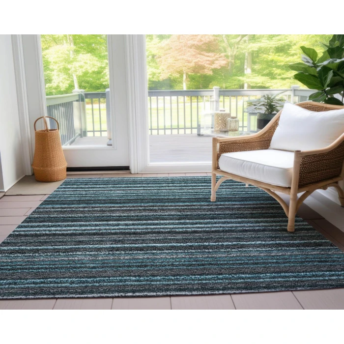 Chantille ACN598 Teal 2'6" x 3'10" Rug