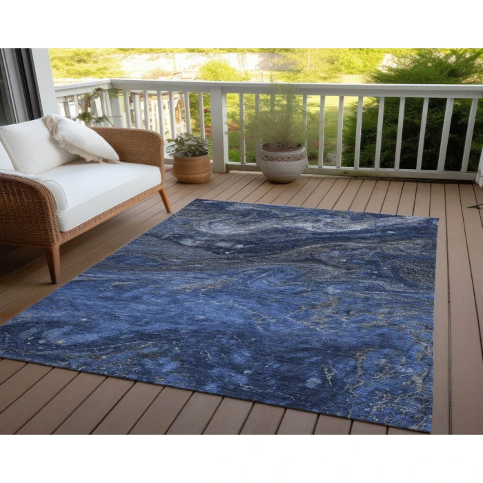 Chantille ACN599 Blue 10' x 14' Rug