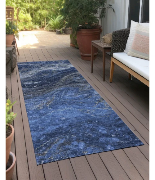 Chantille ACN599 Blue 2'3" x 7'6" Rug