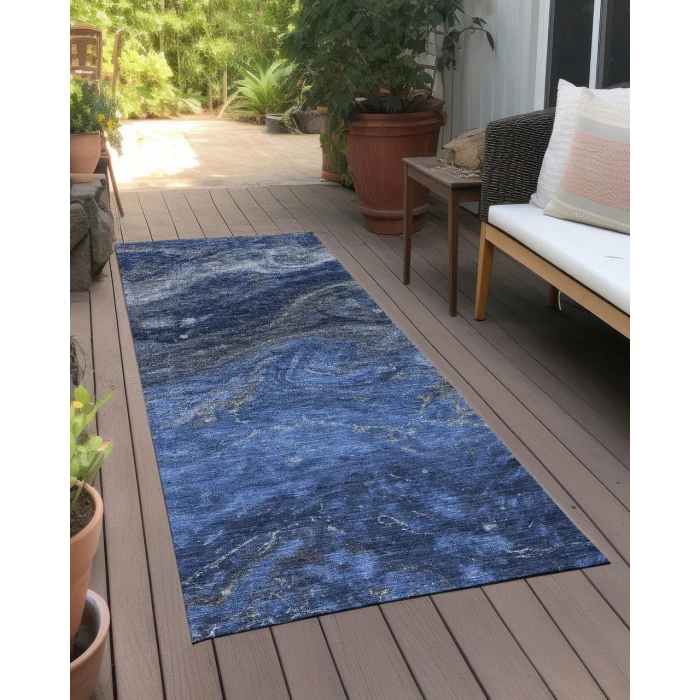 Chantille ACN599 Blue 2'3" x 7'6" Rug
