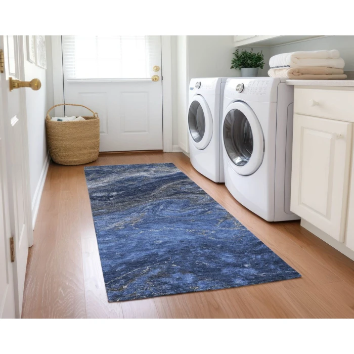 Chantille ACN599 Blue 2'3" x 7'6" Rug
