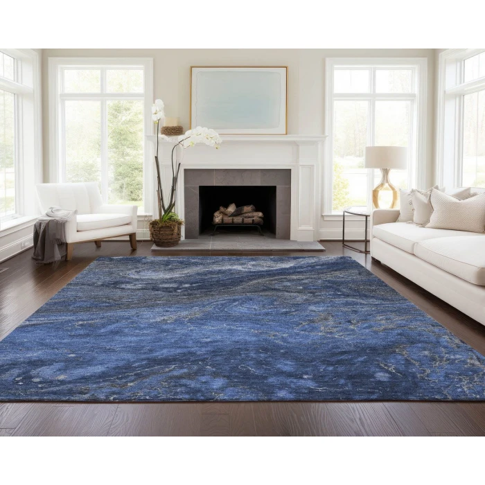 Chantille ACN599 Blue 10' x 14' Rug