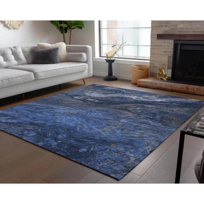Chantille ACN599 Blue 10' x 14' Rug