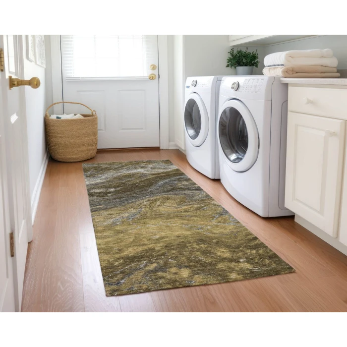 Chantille ACN599 Brown 2'3" x 7'6" Rug