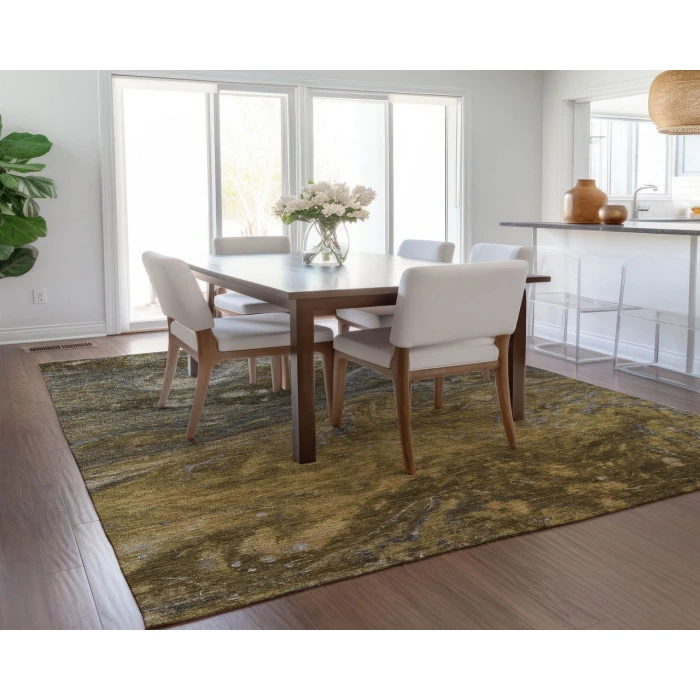 Chantille ACN599 Brown 5' x 7'6" Rug