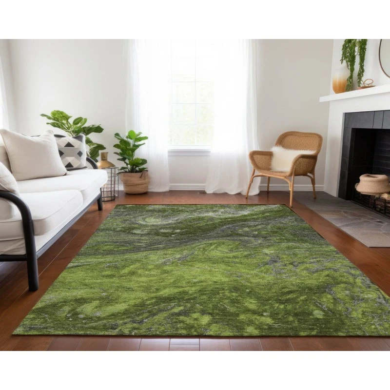Chantille ACN599 Green 5' x 7'6" Rug