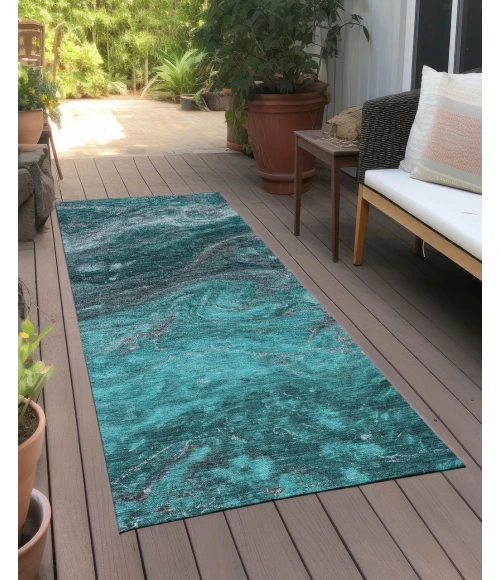 Chantille ACN599 Teal 2'3" x 7'6" Rug