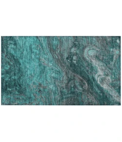 Addison Chantille ACN599 Teal 1 ft. 8 in. x 2 ft. 6 in. Rectangle Rug