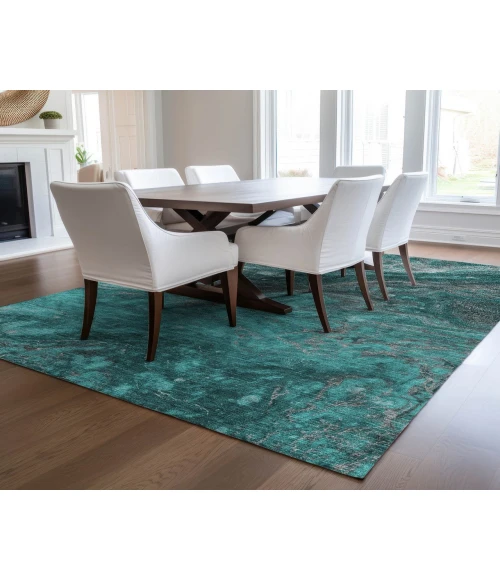 Chantille ACN599 Teal 2'6" x 3'10" Rug