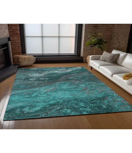 Chantille ACN599 Teal 2'6" x 3'10" Rug