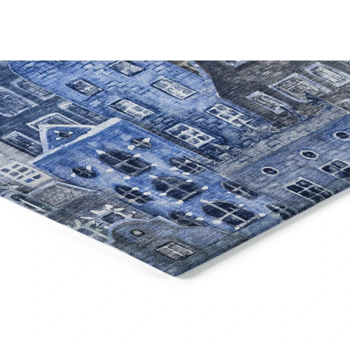 Chantille ACN600 Blue 8' x 8' Rug