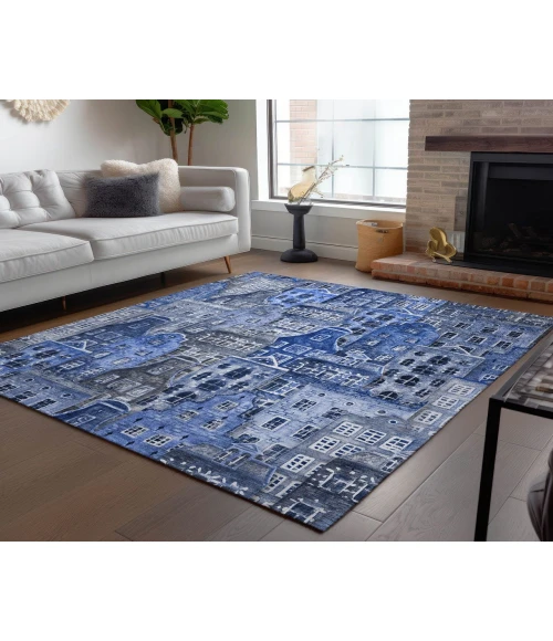 Chantille ACN600 Blue 10' x 14' Rug