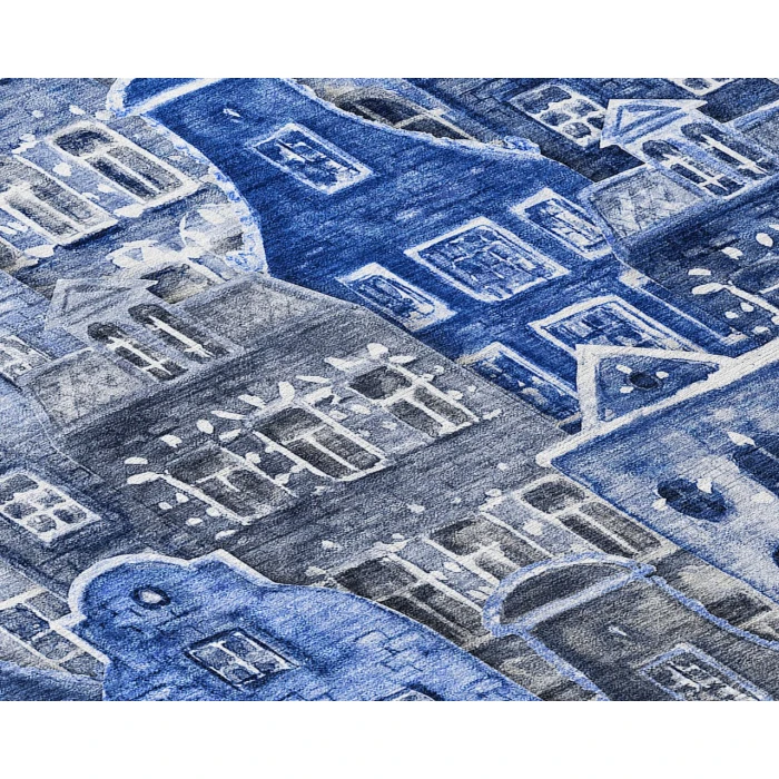 Chantille ACN600 Blue 8' x 8' Rug