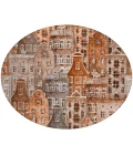 Chantille ACN600 Paprika 8' x 8' Rug