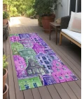 Chantille ACN600 Purple 2'3" x 7'6" Rug