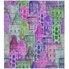 Addison Chantille ACN600 Purple 3 ft. x 5 ft. Rectangle Rug