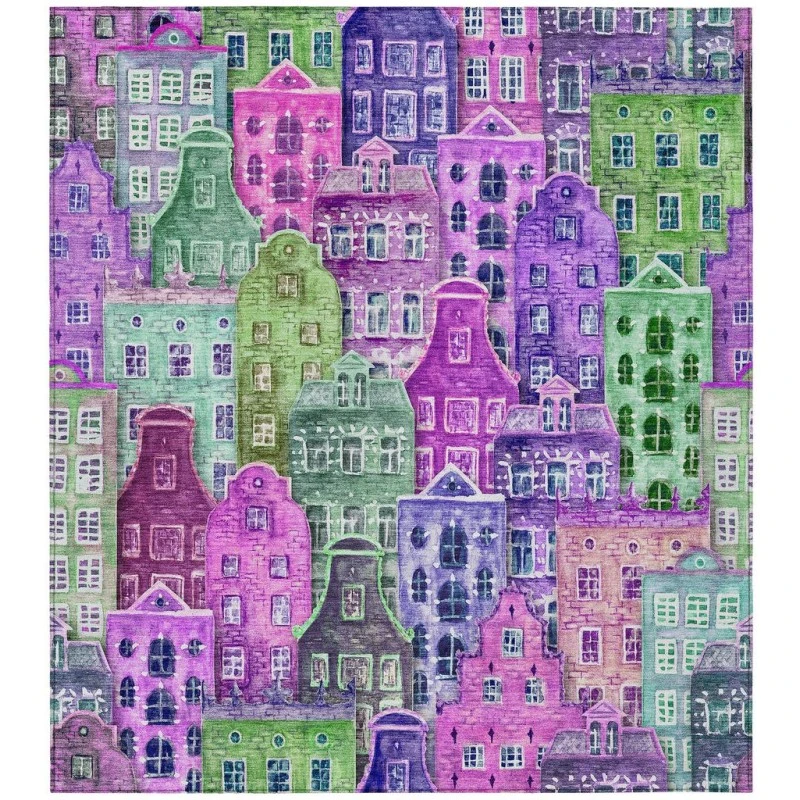 Chantille ACN600 Purple 8' x 10' Rug