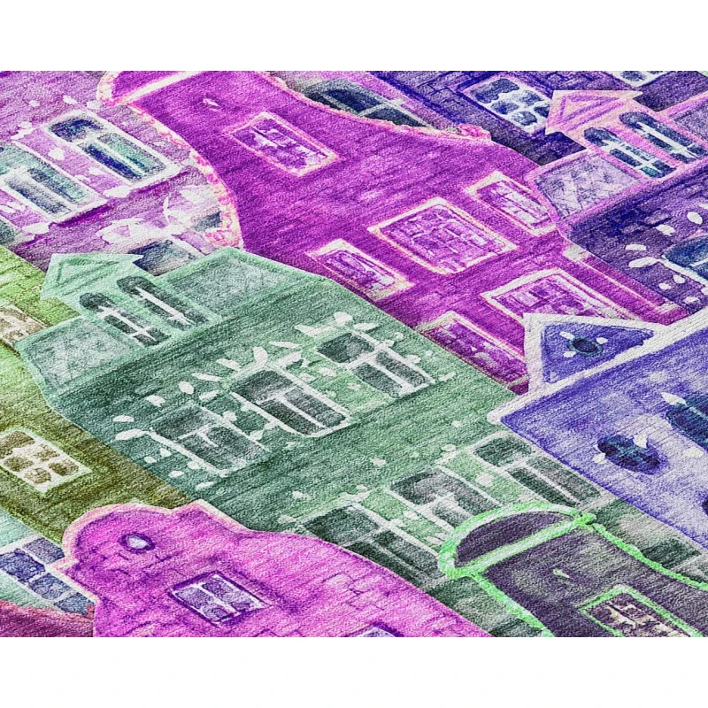 Chantille ACN600 Purple 8' x 10' Rug