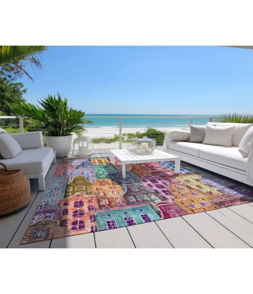 Chantille ACN600 Red 3' x 5' Rug