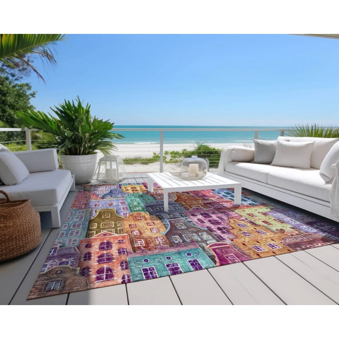 Chantille ACN600 Red 2'6" x 3'10" Rug
