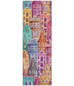 Addison Chantille ACN600 Red 2 ft. 3 in. x 7 ft. 6 in. Runner Rug