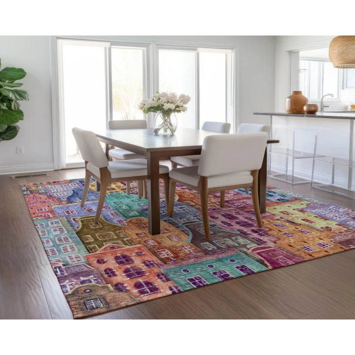 Chantille ACN600 Red 2'6" x 3'10" Rug