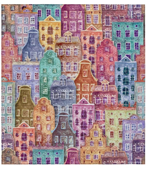 Chantille ACN600 Red 3' x 5' Rug