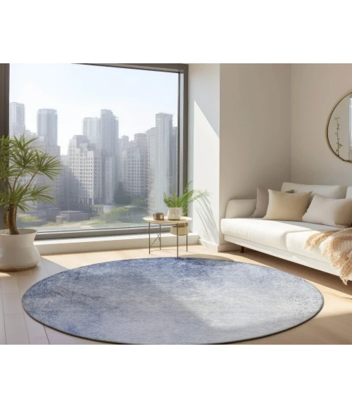 Chantille ACN601 Blue 8' x 8' Rug