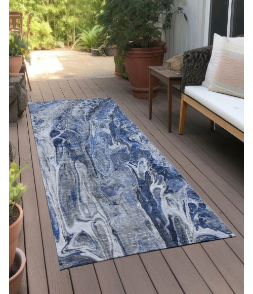 Chantille ACN602 Blue 2'3" x 7'6" Rug